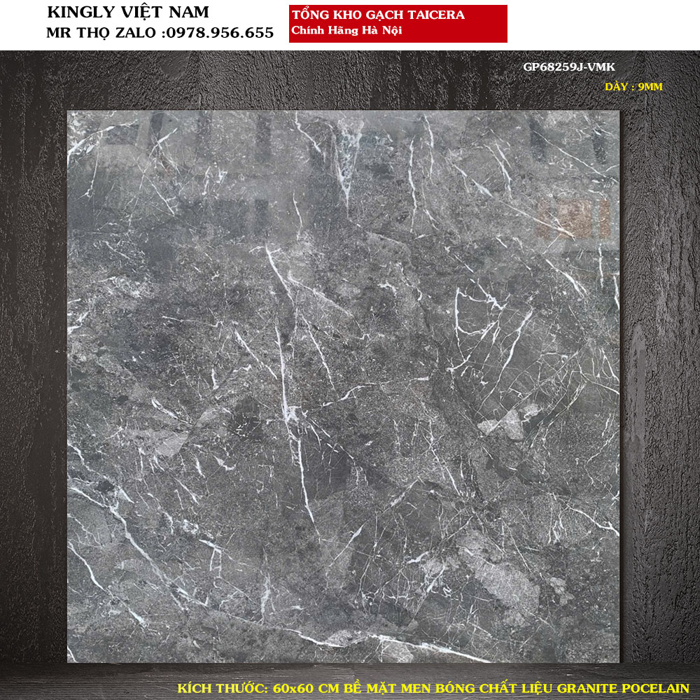 Gạch lát nền Taicera 60x60 GP68259J Loại 1